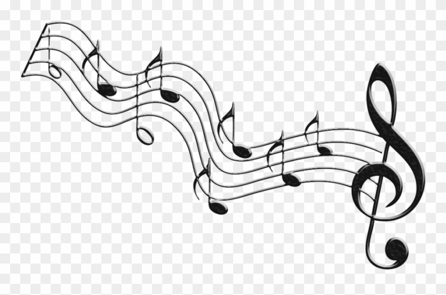 Clipart Of Tones, Music And Notes Clipart Of Listening - Png Download