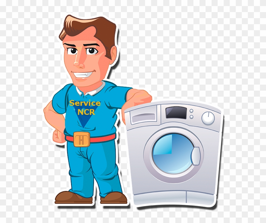 Broken Washing Machine Clipart