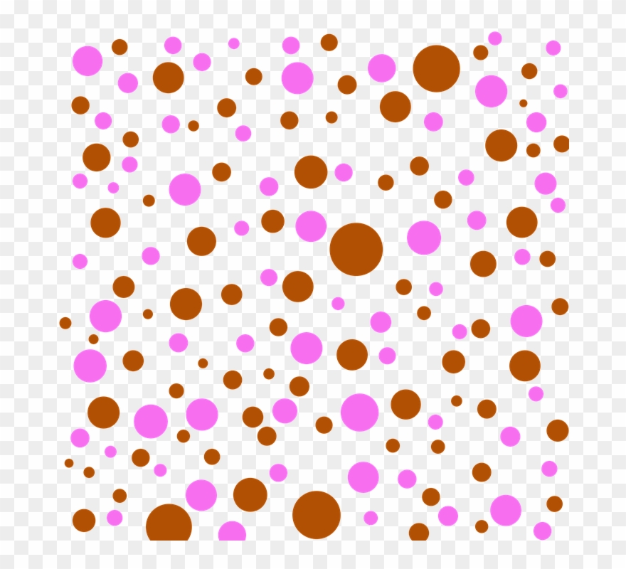 Patterns Brown Pink Polka Dots Backgrounds Circles Clipart