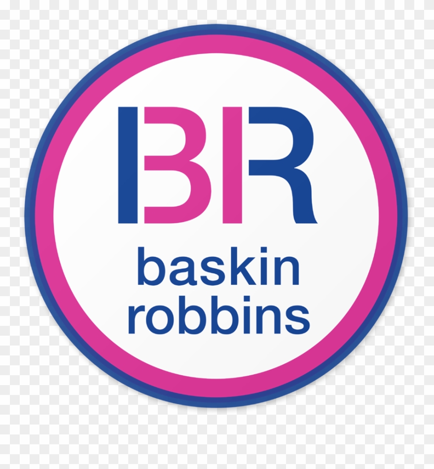 Baskin Robbins Logo In Helvetica Clipart