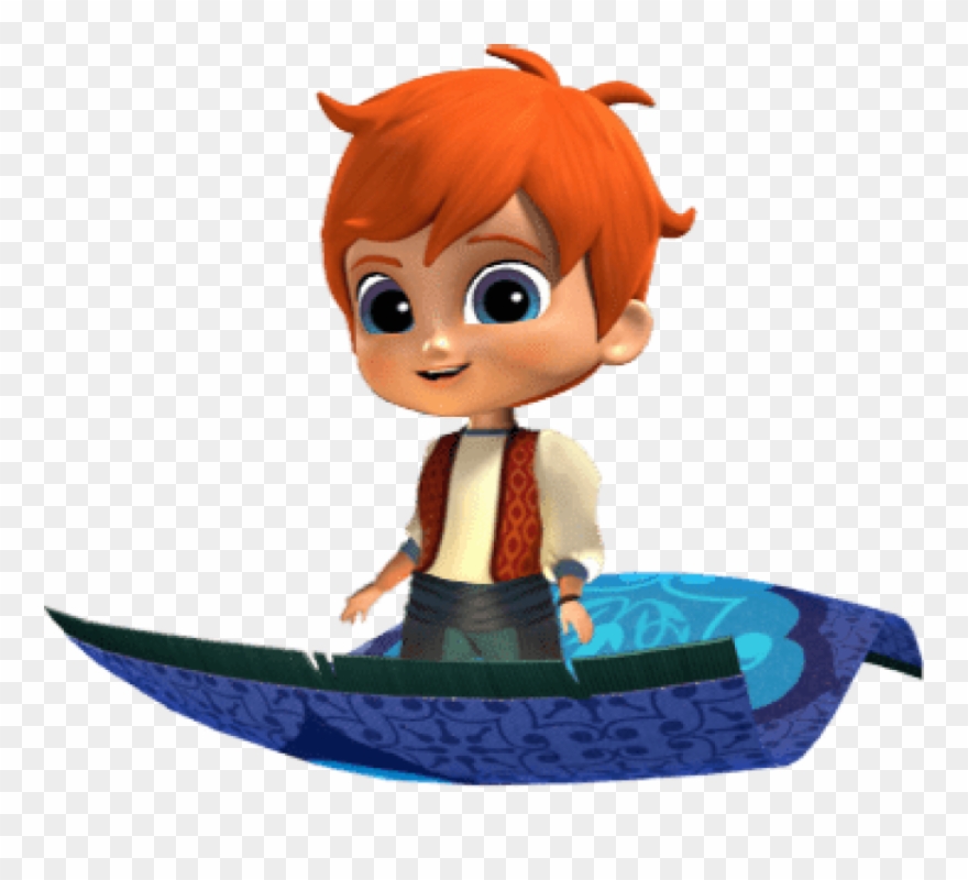 Free Png Download Shimmer And Shine Zac On Flying Carpet Clipart