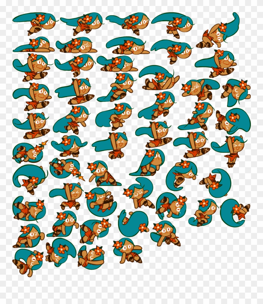 This Is Some Of Tiger Lily Cookie's Sprites Clipart
