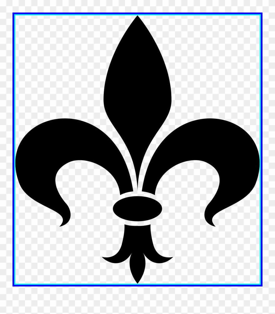 Shocking Fleur De Lis Clipart Card Ideas Pic Of Lotus - Png Download