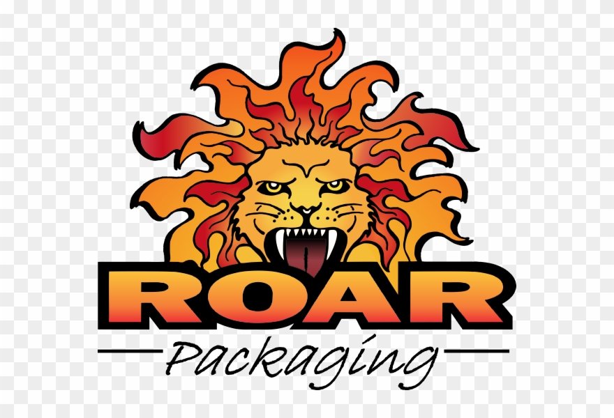 Logo Design For Roar Packaging Clipart