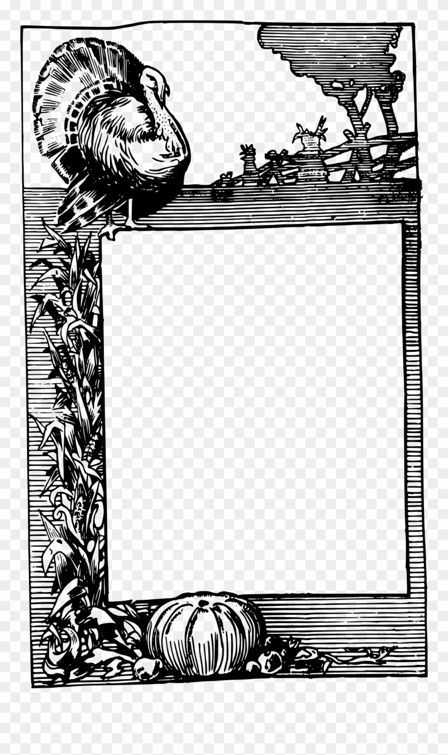 Turkey Frame Clipart