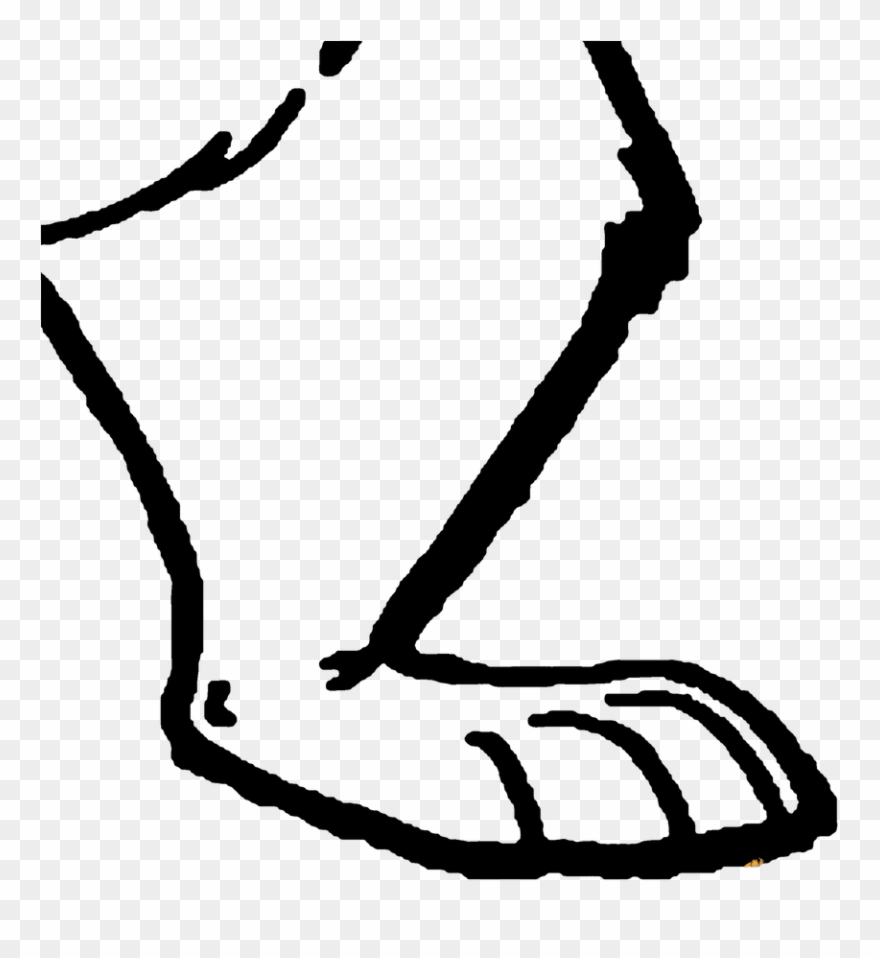 Leg Clipart Giant Foot - Png Download