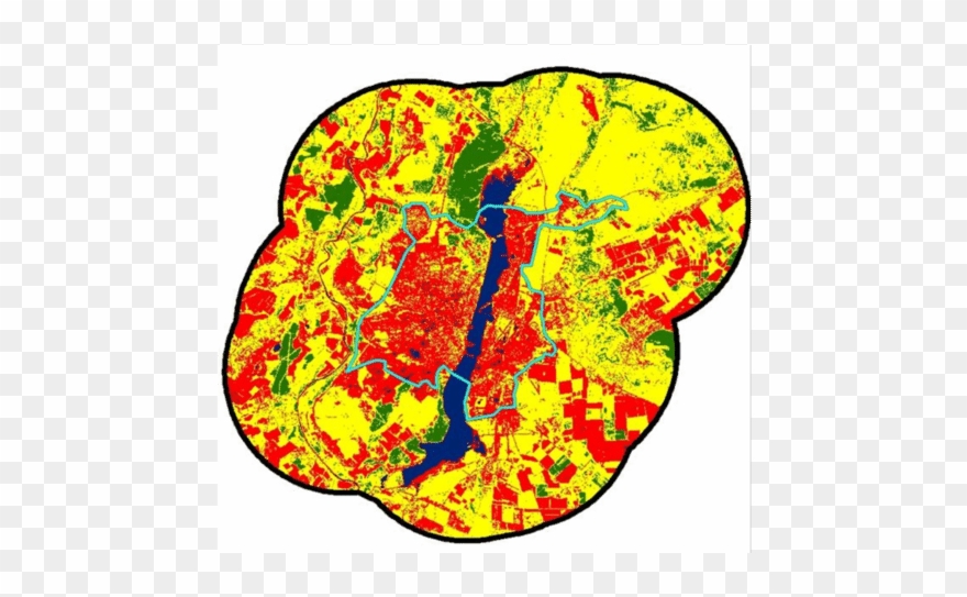 The Spatial Zoning Of Voronezh And Its Suburban Ten Clipart