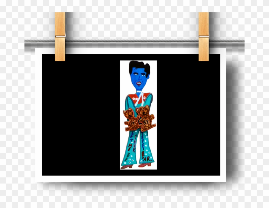 Teddy Bear Elvis Clipart