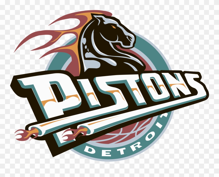 Detroit Pistons Clipart Team Colors - Png Download
