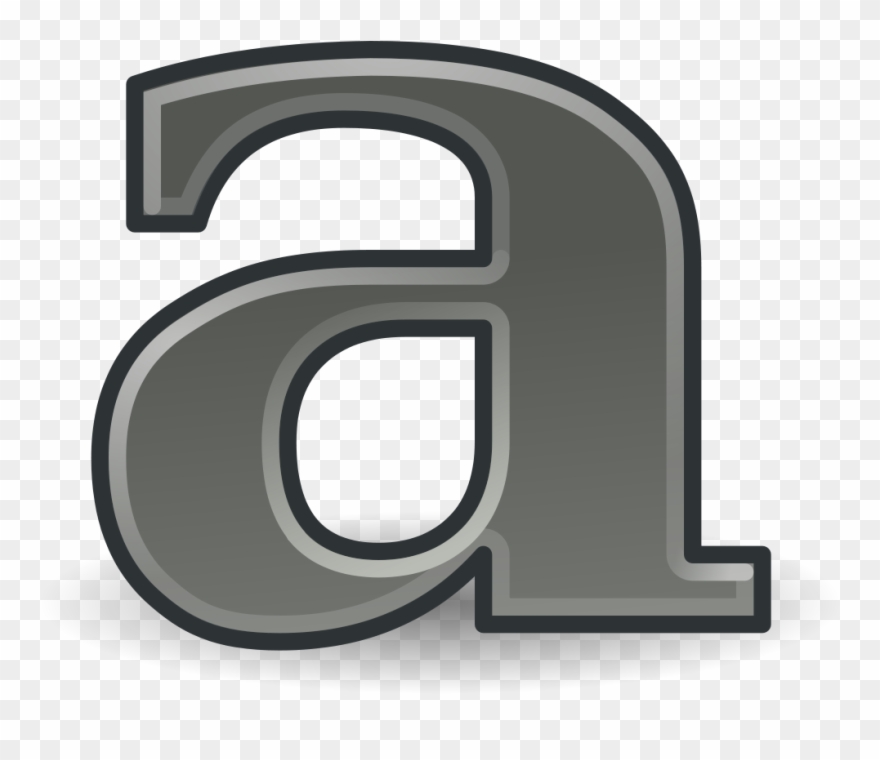 Gnome Format Text Bold Clipart