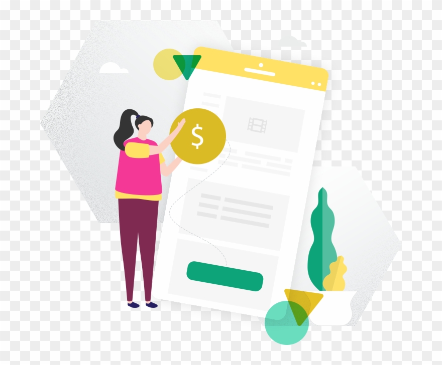 Mobile Fundraising Clipart