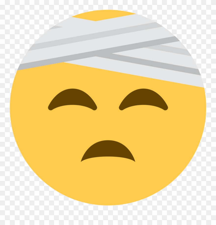 Face With Head-bandage Clipart