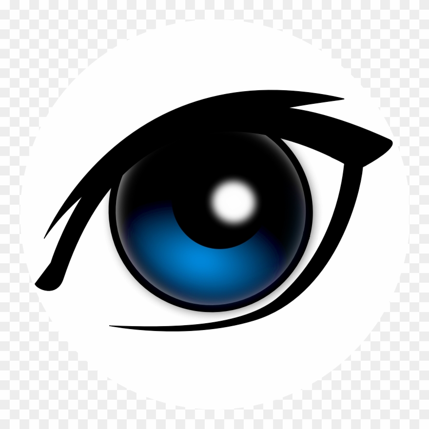 Cartoon Eyes Clip Art N64 - Png Download