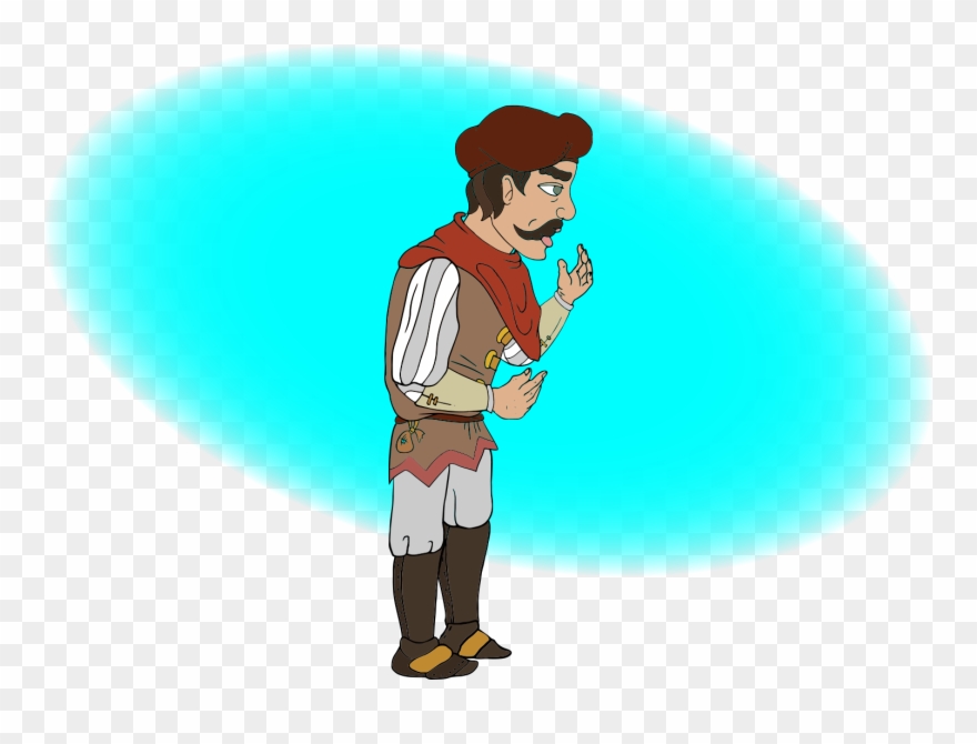 Pisher In Profile Clipart