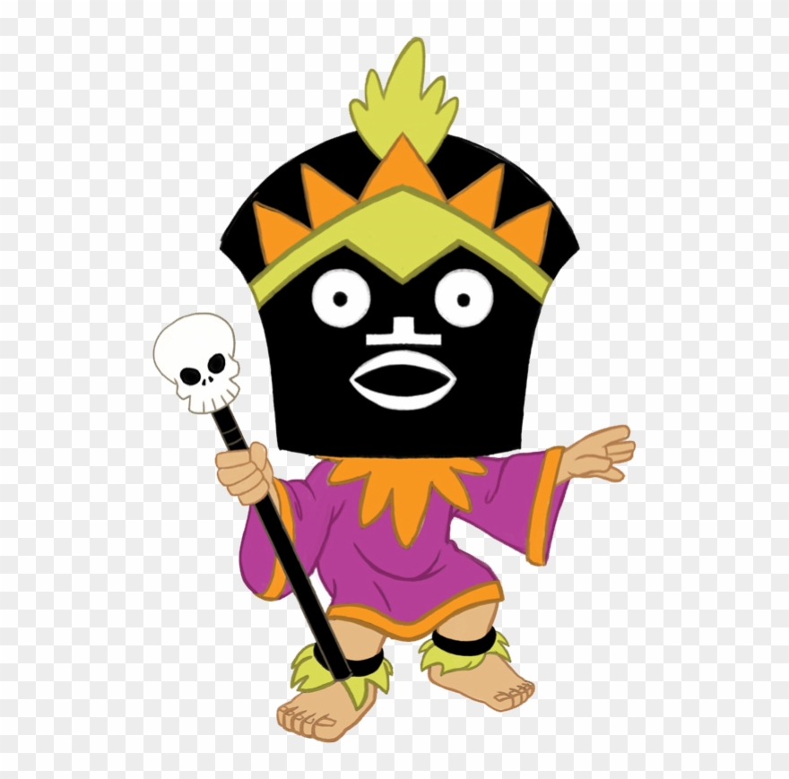 Pop Figure Scooby Doo Witch Doctor Clipart