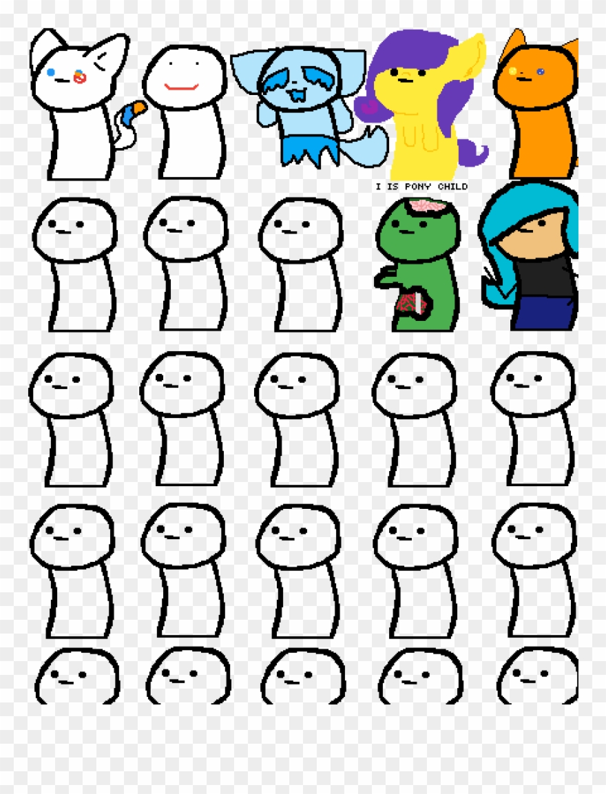 Draw Yo Peeps Clipart