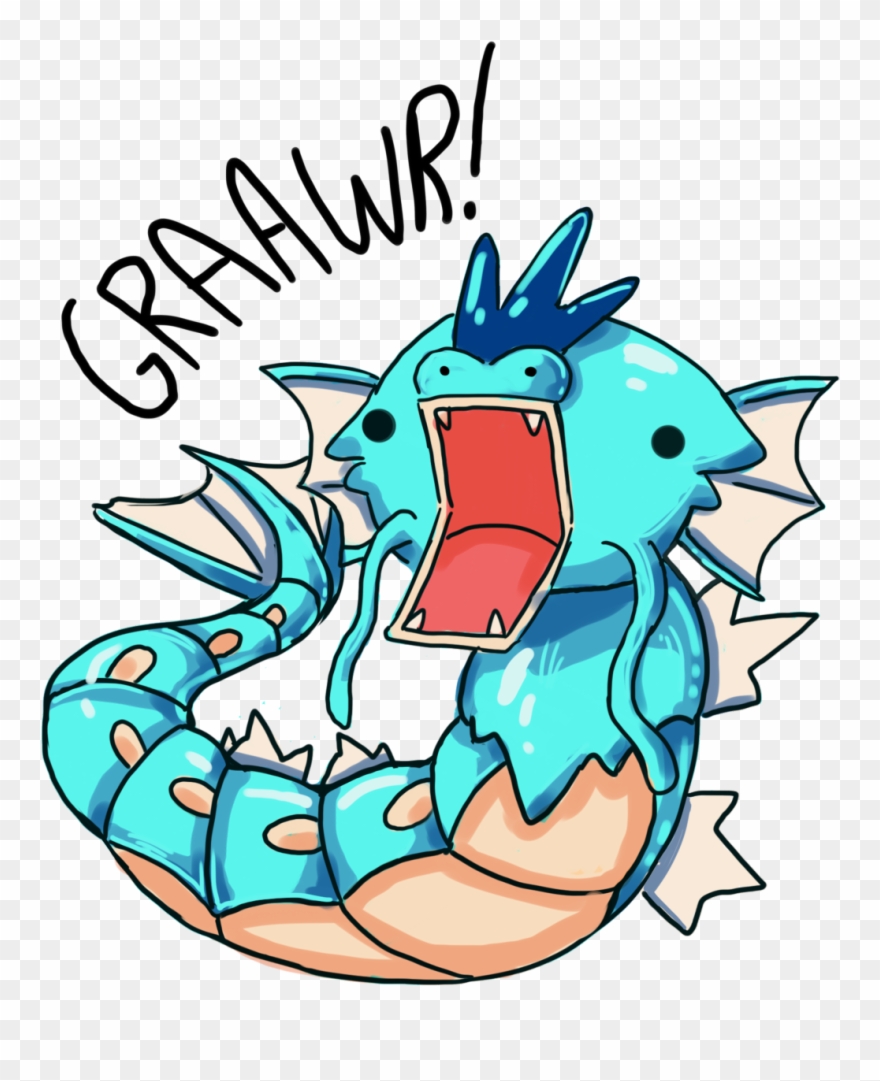 Just A Derpy Gyarados For You Peeps Clipart
