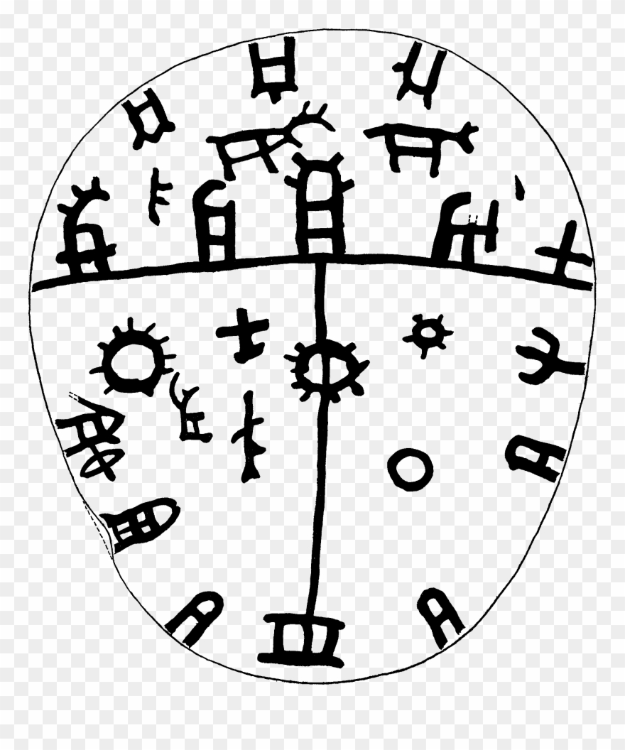Sámi Mythology Shaman Drum Samisk Mytologi Schamantrumma Clipart