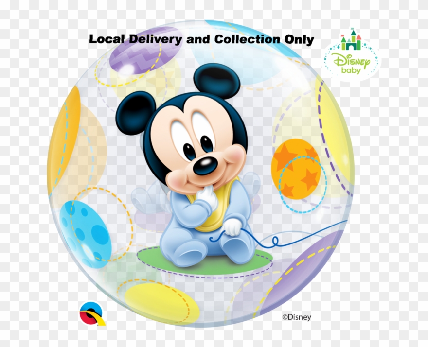 Baby Mickey Mouse Bubble Balloon Clipart