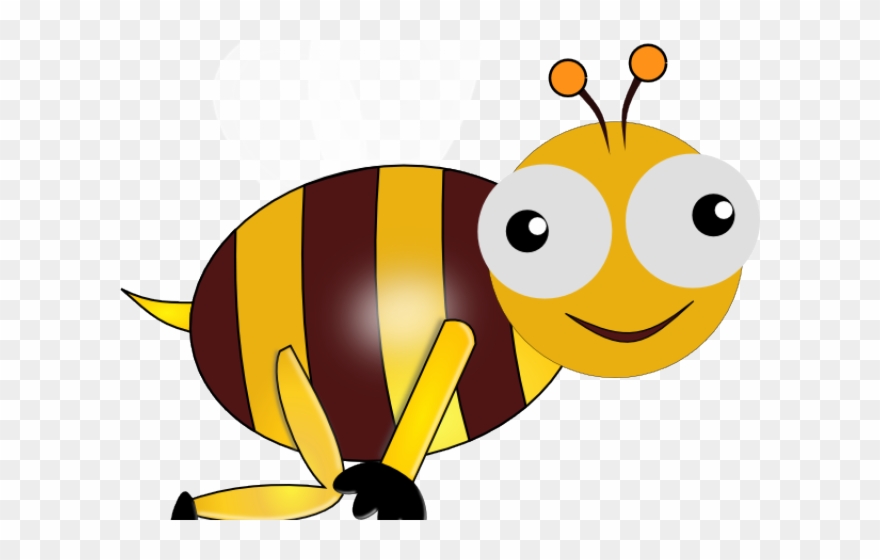 Small Clipart Bumble Bee - Png Download