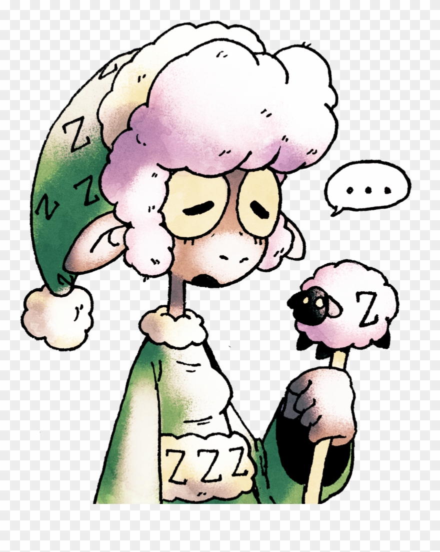 Her Magical Power Is To Cause Drowsiness In People Clipart