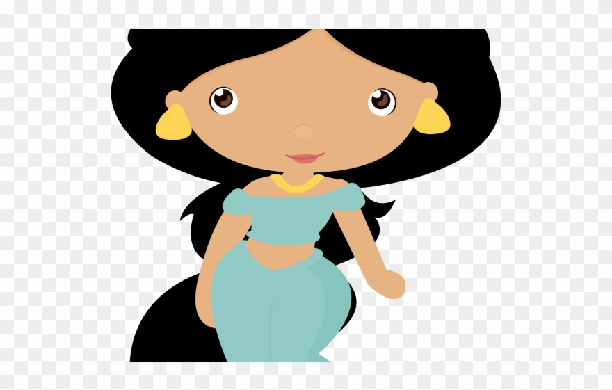 Princess Jasmine Clipart Minus - Png Download