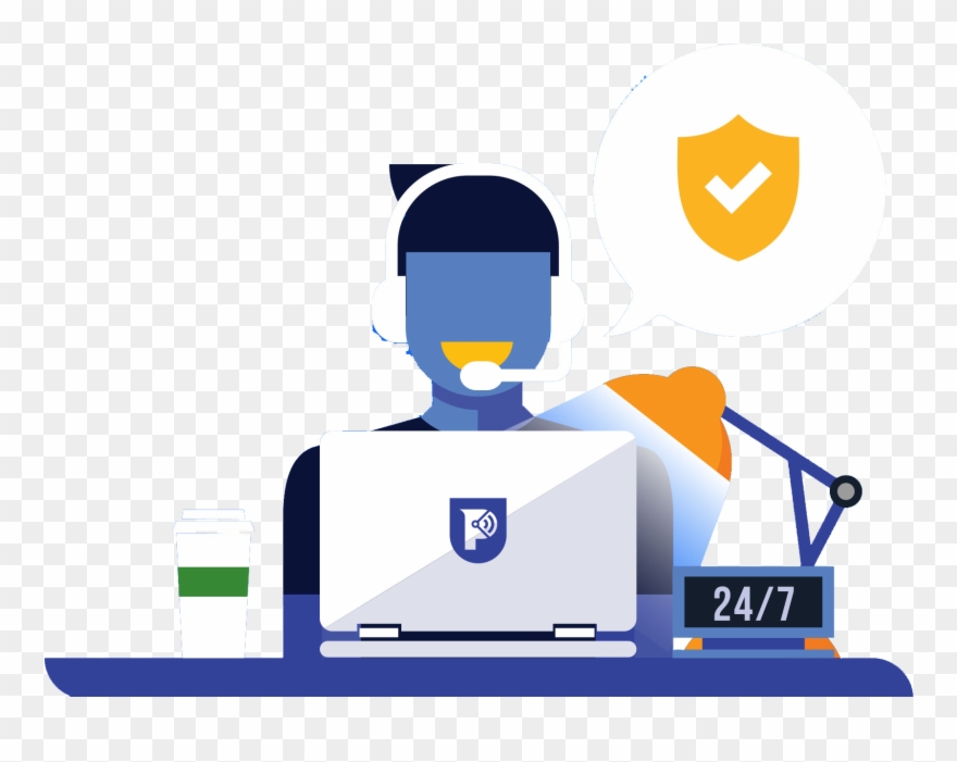 Cyber Risk Consultation Clipart