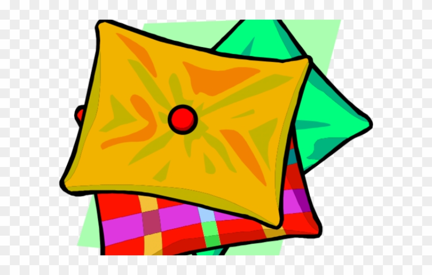 Pillow Clipart Pillowblack - Png Download