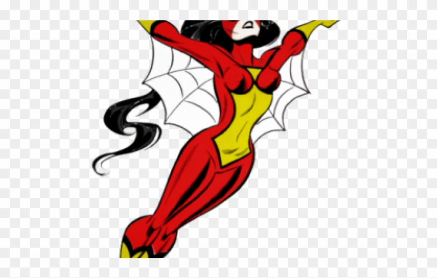 Spider Woman Clipart - Png Download