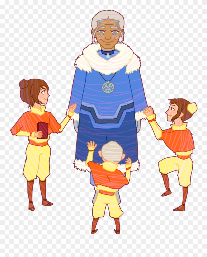 Katara Week Day 1 Family Clipart