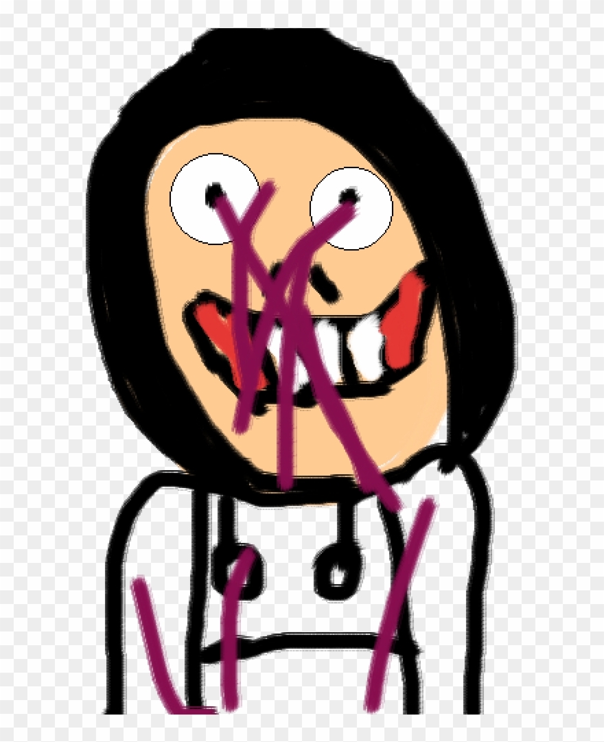 Oh That Blood On My Face Don't Mind It Clipart