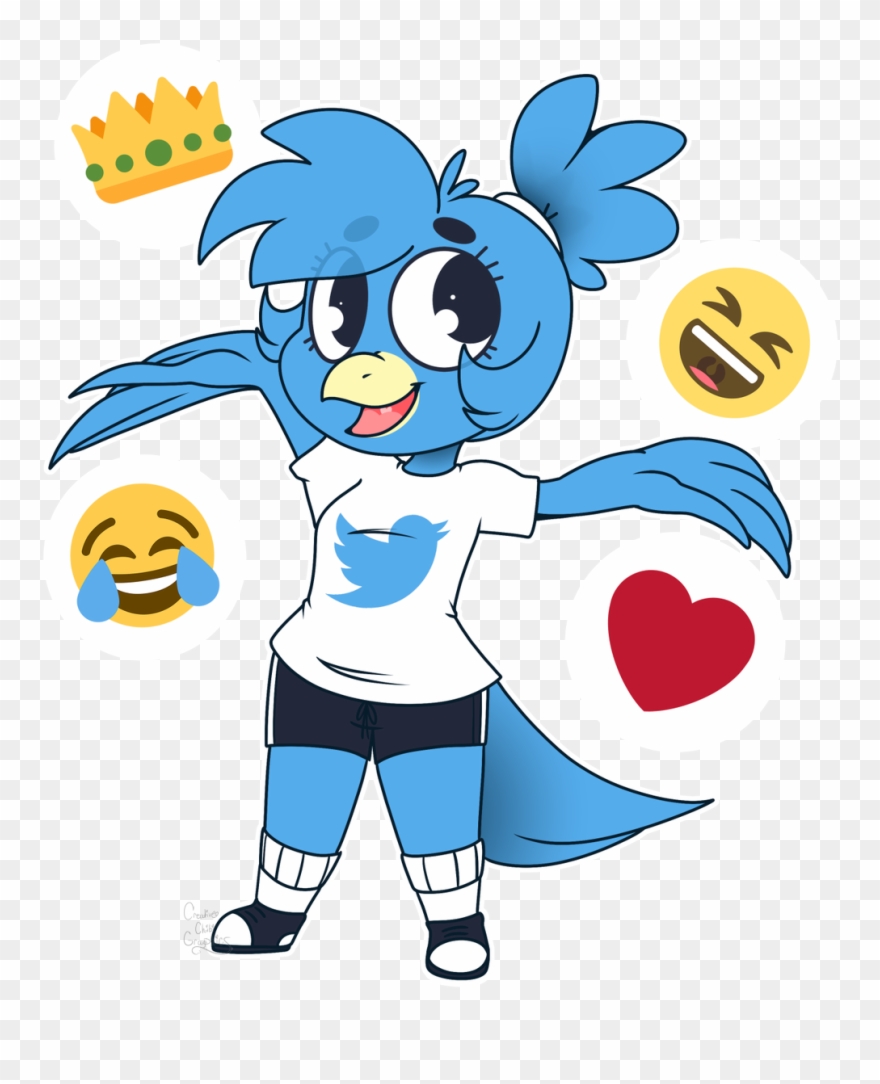 #twitterbird Hashtag On Twitter Clipart