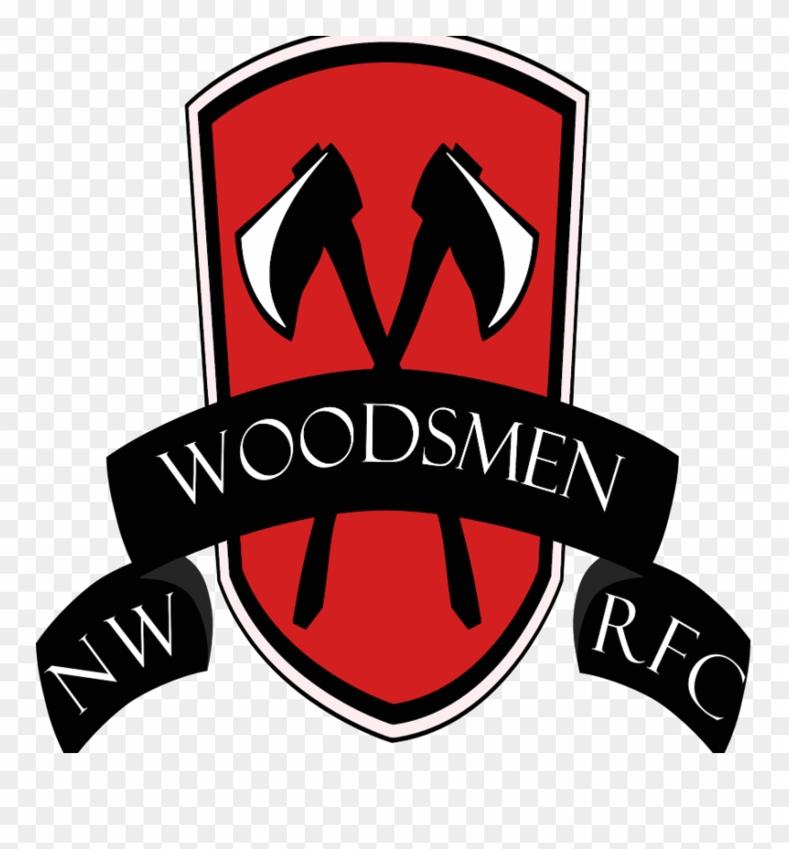 Nw Woodsmen Rugby Clipart