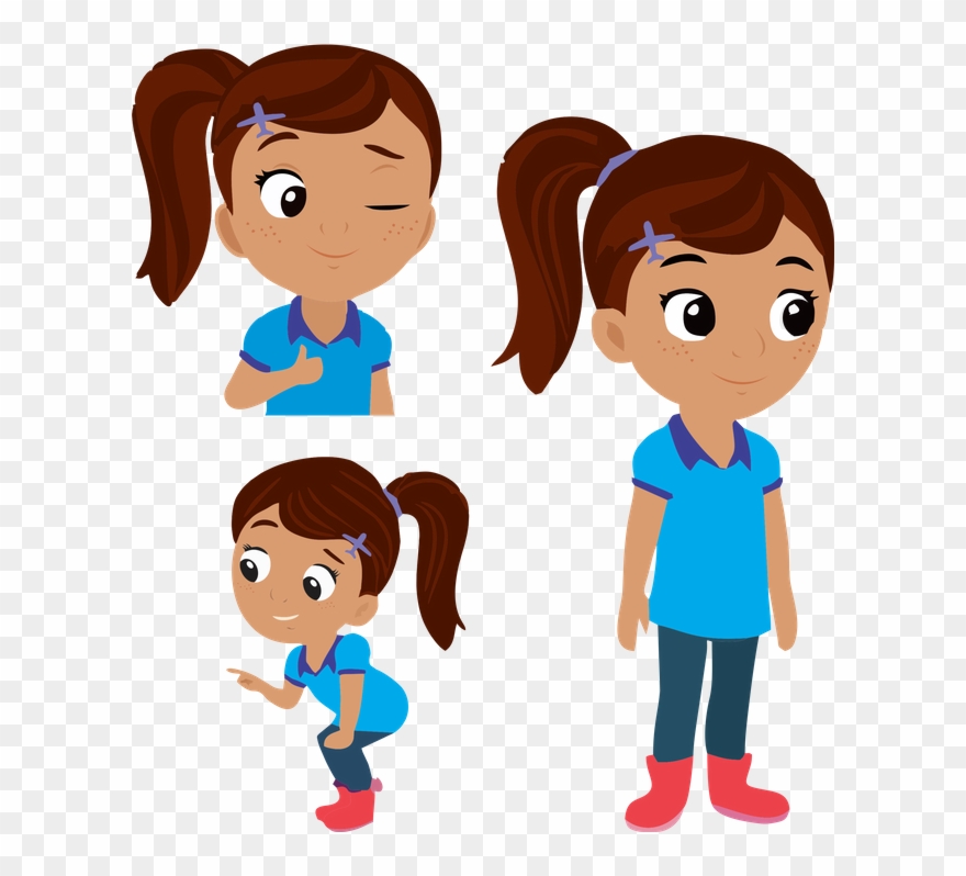 But Feel Free To Paint Her In Your Own Style, But Use Clipart