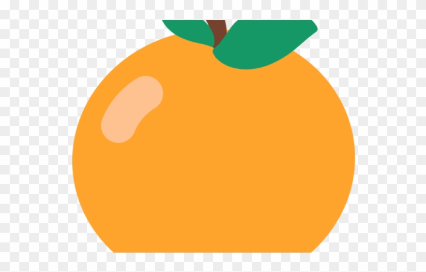 Tangerine Clipart Organge - Png Download