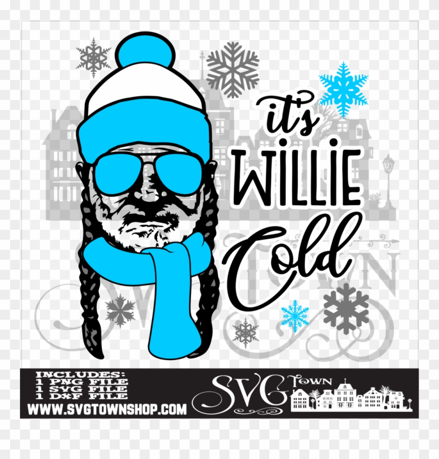 It's Willie Cold- Svg Design Silhouette, Cricut Or Clipart