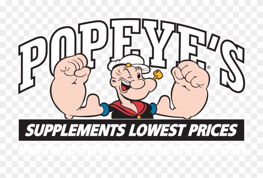 Popeye's America Clipart