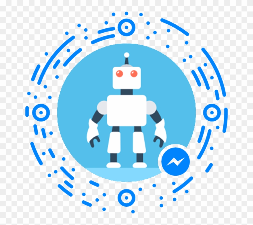 Facebook Messenger Bot Clipart