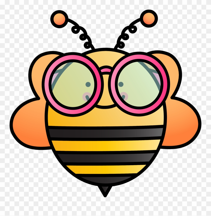 Estas Abejas Están Preparadas Para Ir A La Escuela Clipart