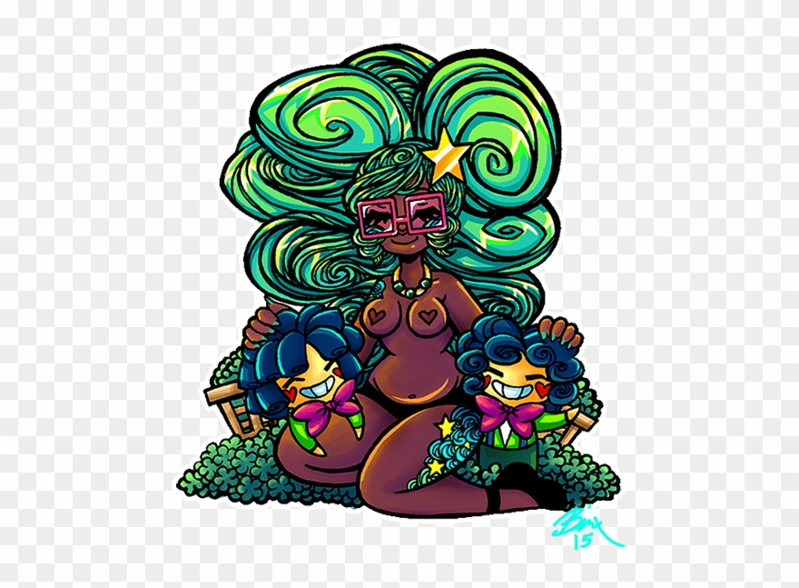 Mama Binx And The Boys Clipart