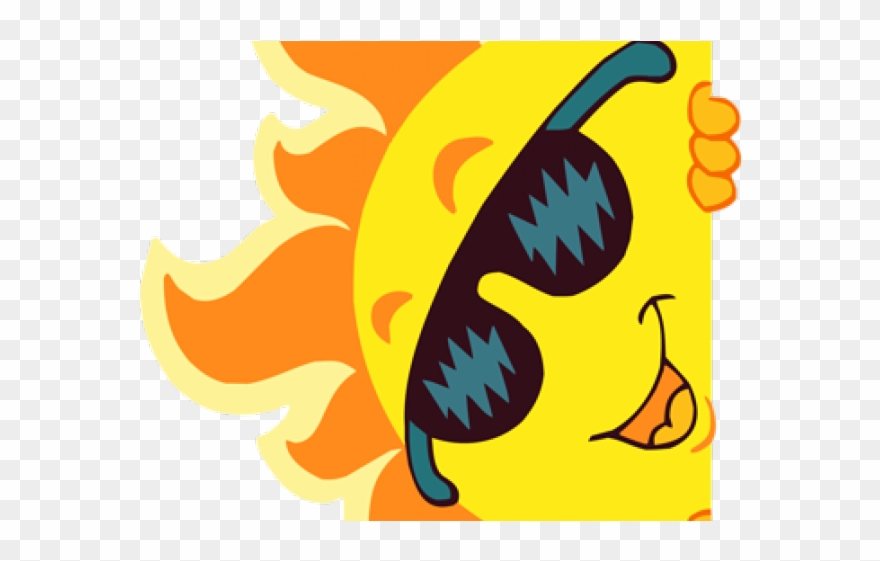 Sun Clipart Beach - Png Download