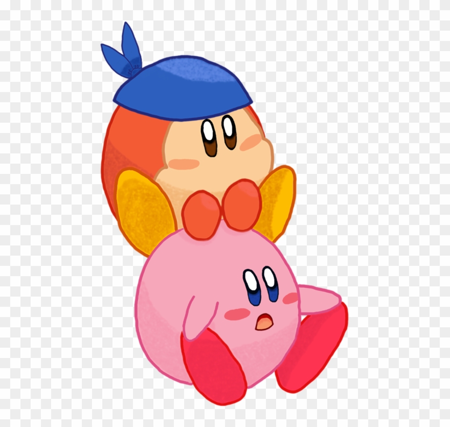 Kirby & Bandana Dee Clipart