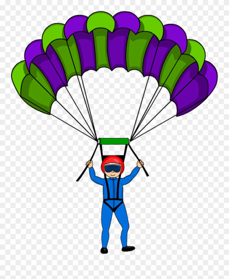 Parachutes Clipart - Png Download