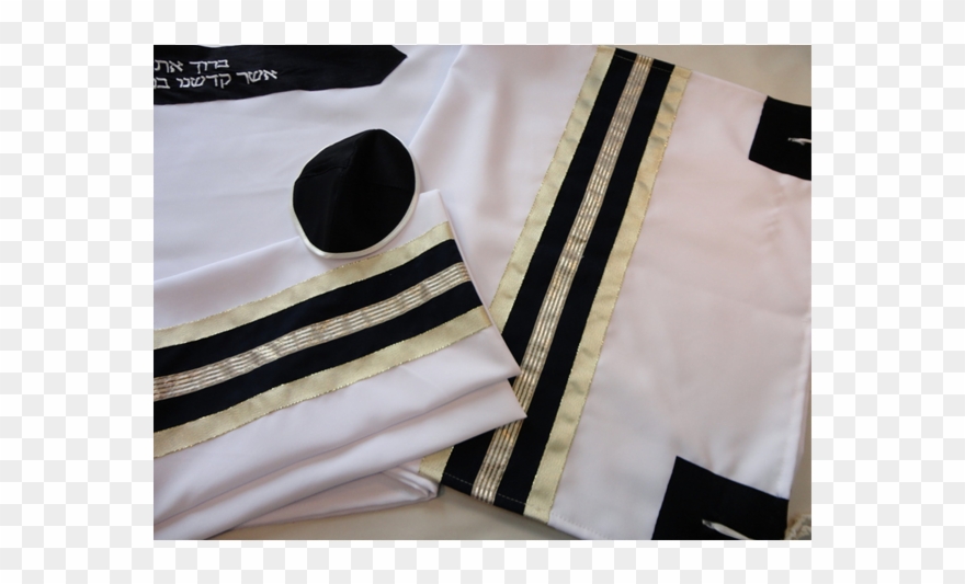 Blue And Gold Tallit, Bar Mitzvah Tallit Clipart