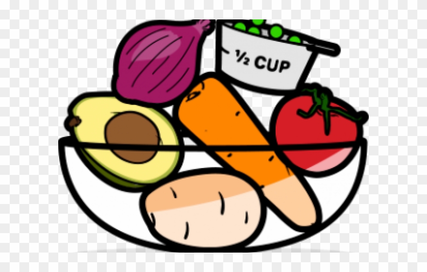 Healthy Food Clipart Eat Well - Png Download