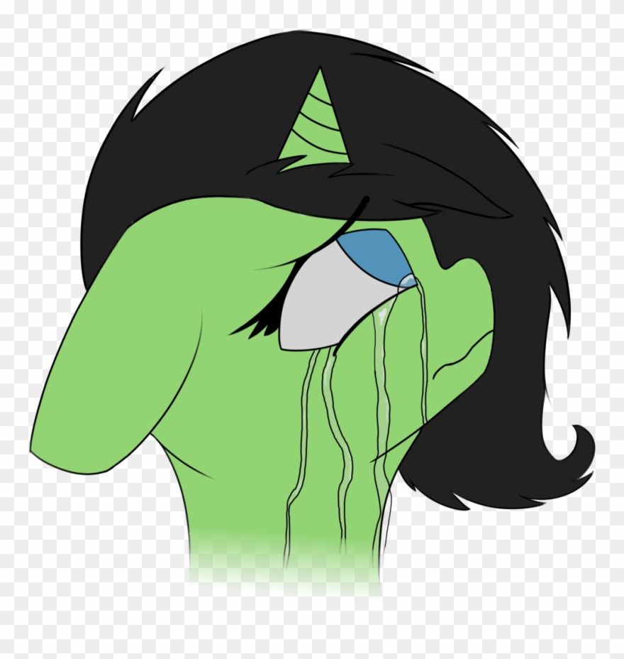 Andrew Shepard, Bust, Crying, Female, Filly, Floppy Clipart
