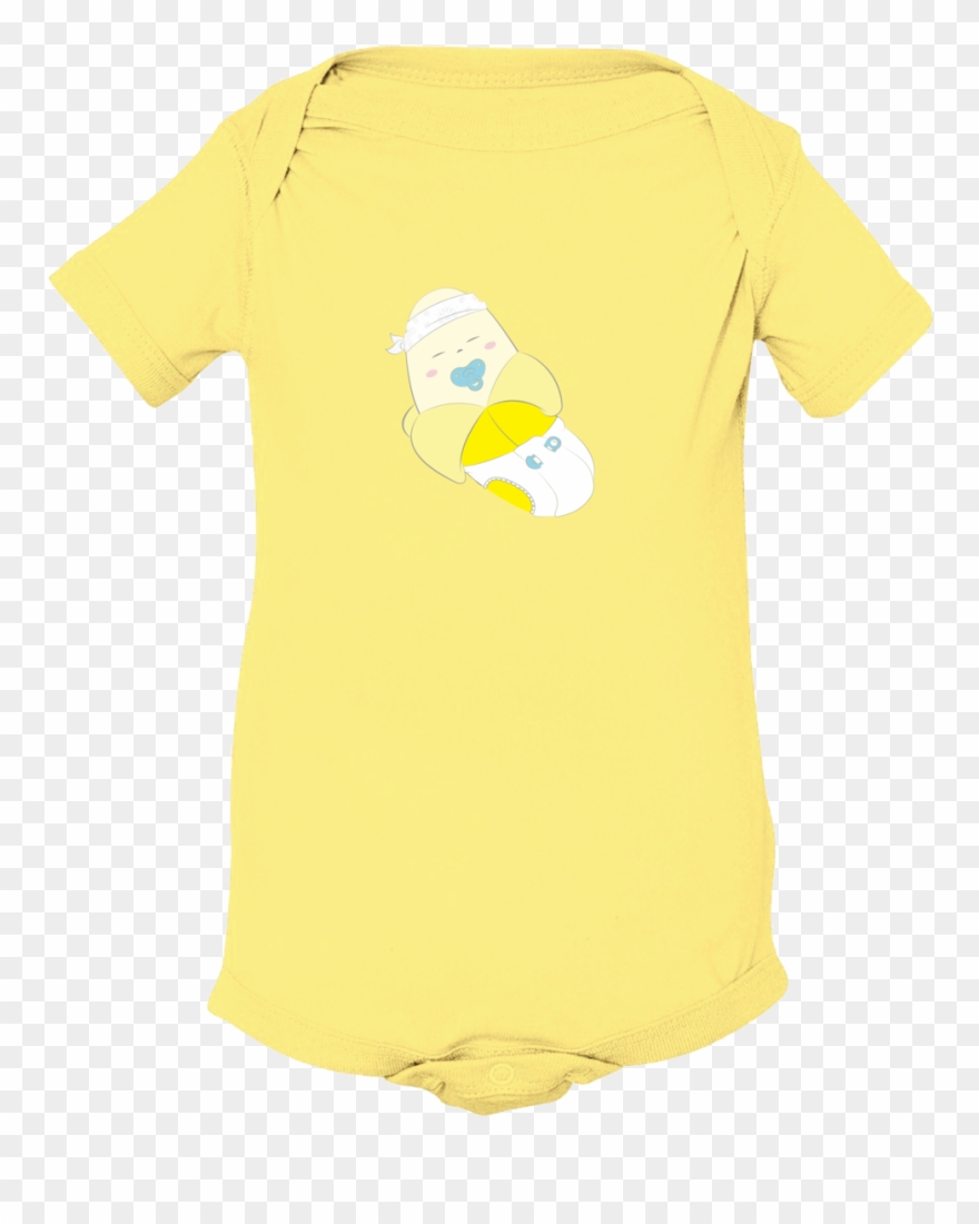 Baby Banana Onesie Clipart
