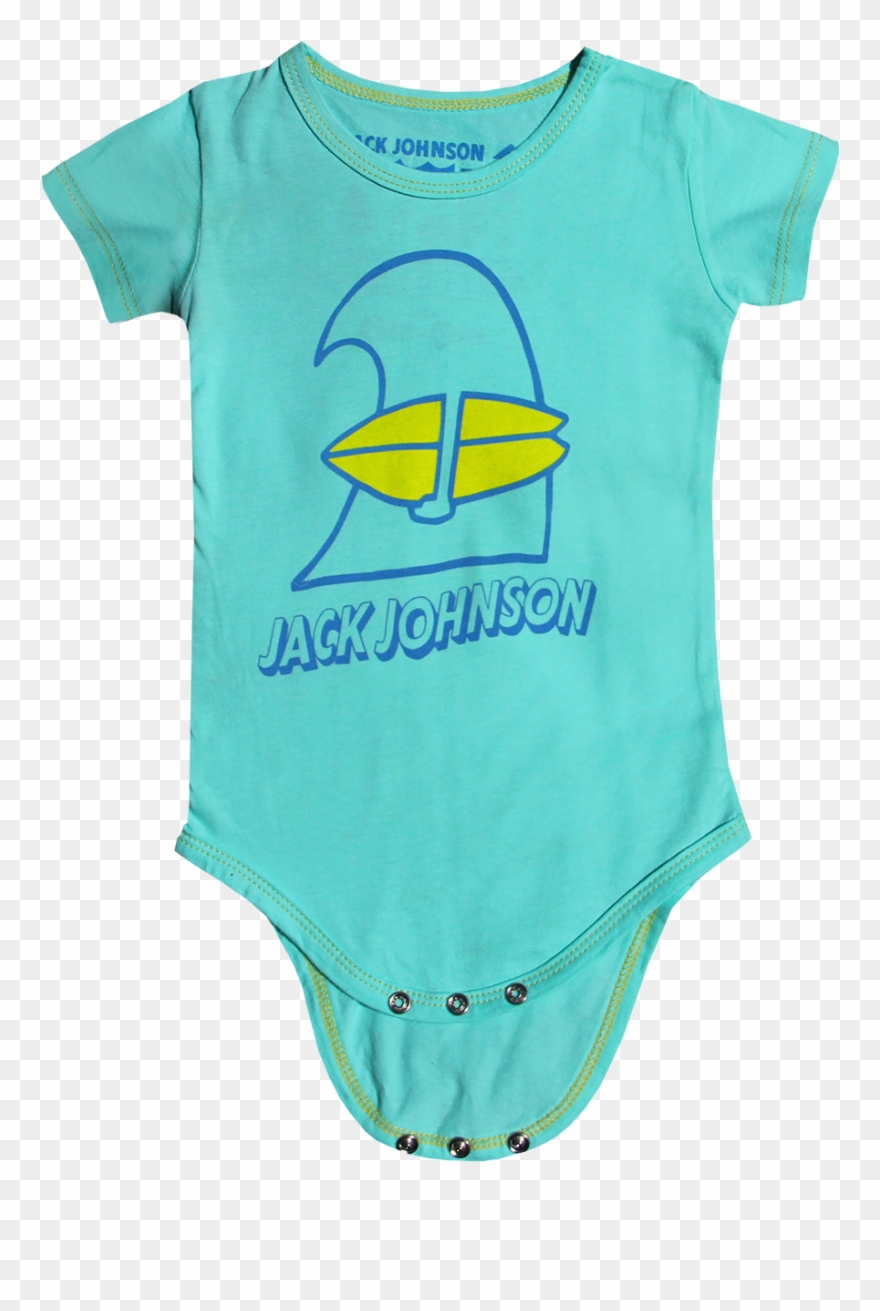 Baby Mint Wave Onesie Clipart