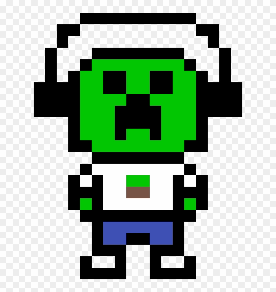 Creeper Gamer Clipart