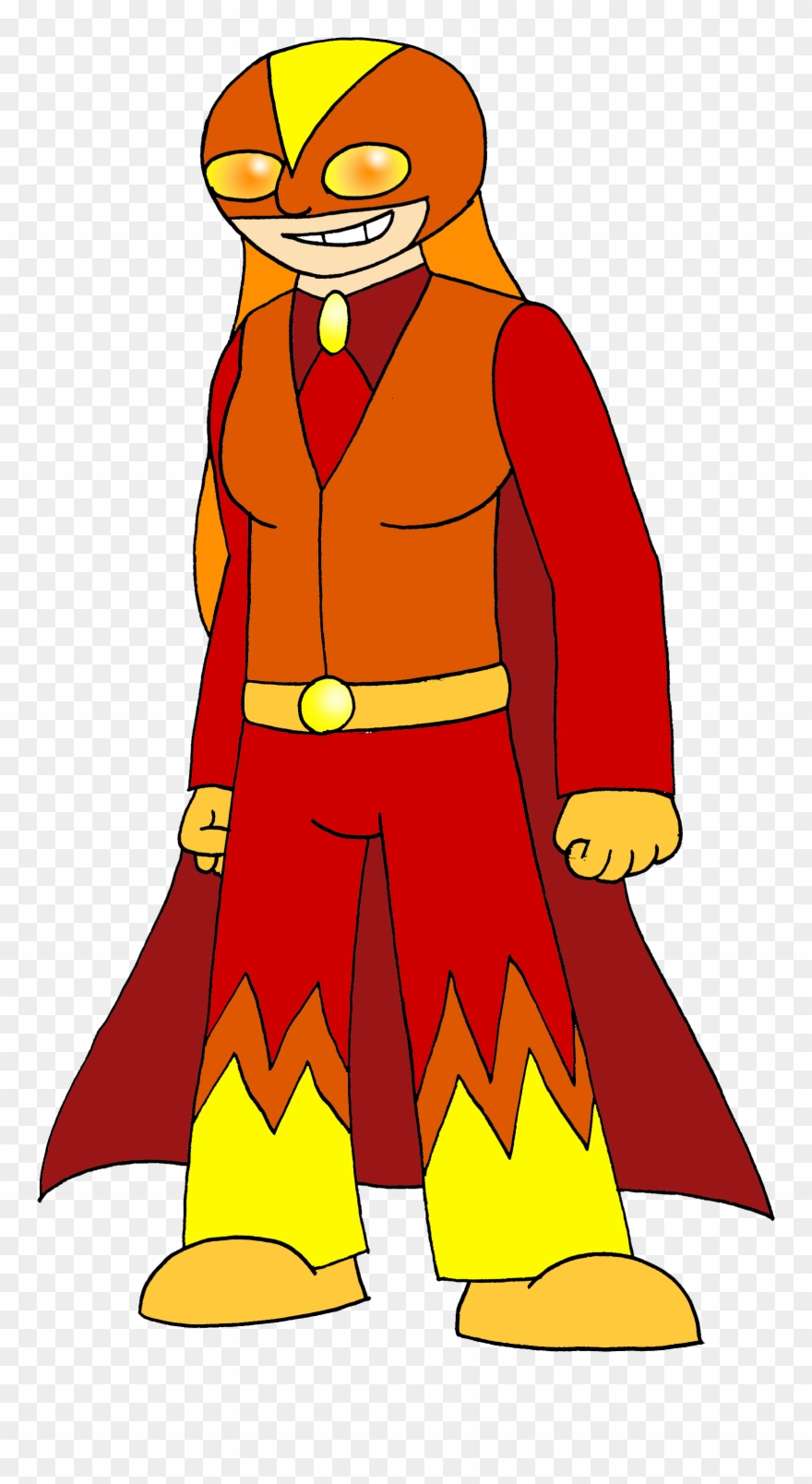The Immortals - Flame Caster Clipart